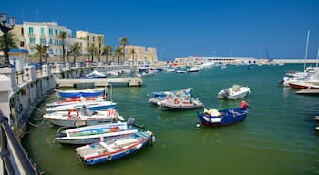 Bari Harbor featuring a bay or harbor