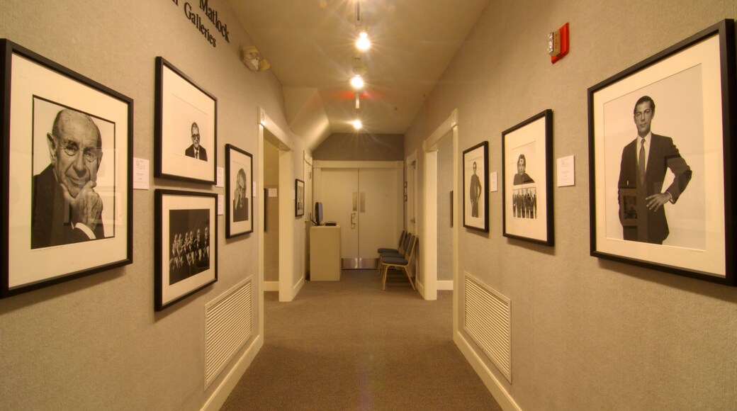 Myrtle Beach kunstmuseum som viser innendørs