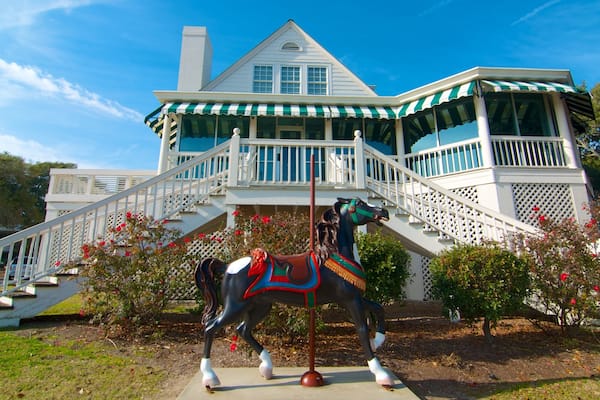 Art Museum of Myrtle Beach featuring a small town or village