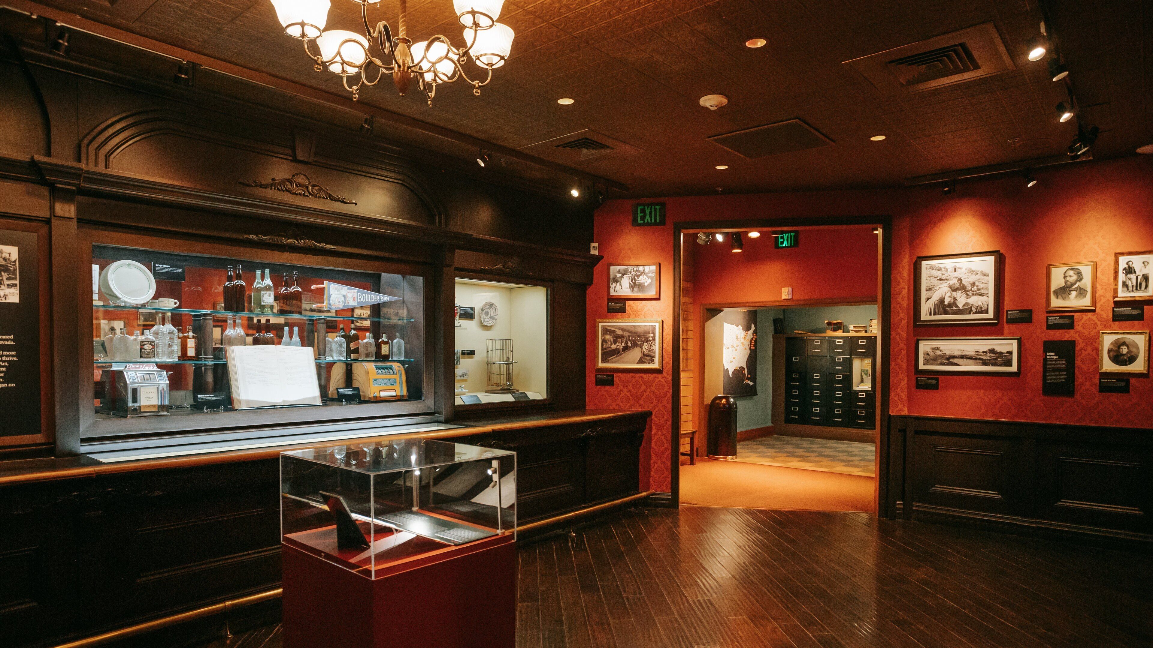 Mob Museum featuring interior views