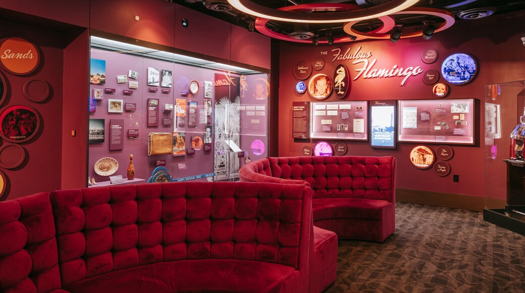 Mob Museum showing interior views