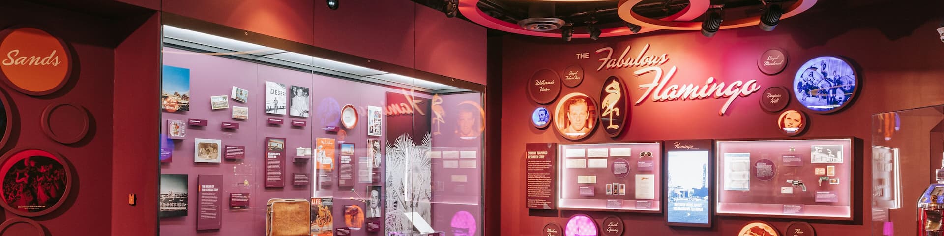 Mob Museum showing interior views