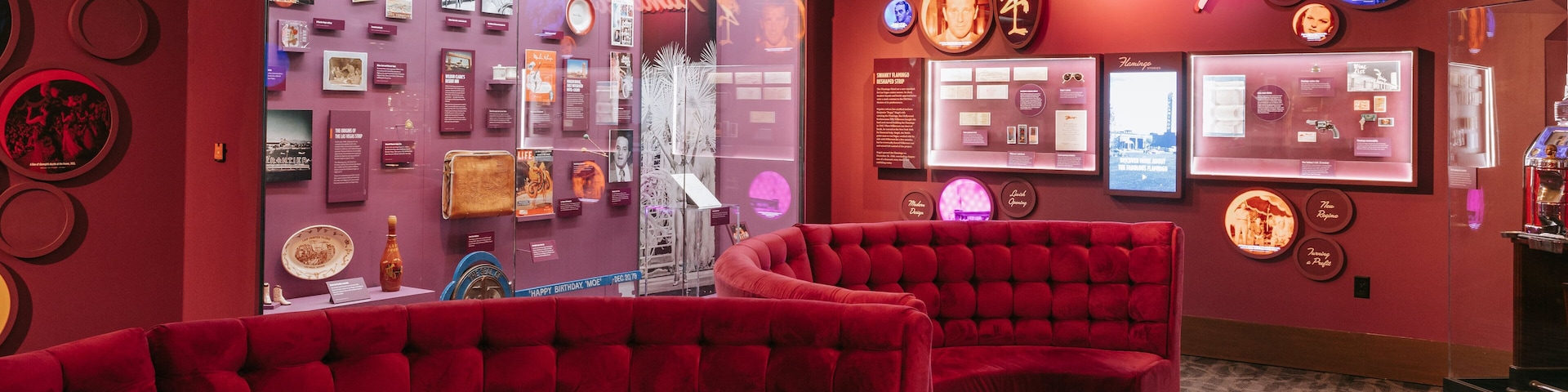 Mob Museum showing interior views