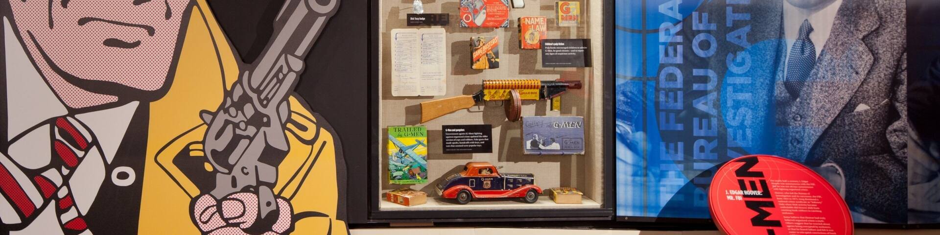 Musée du crime Mob montrant vues intérieures