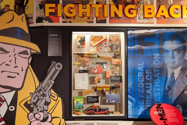 Musée du crime Mob montrant vues intérieures