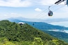Cable Car on tropical island, Langkawi, Malaysia, Asia