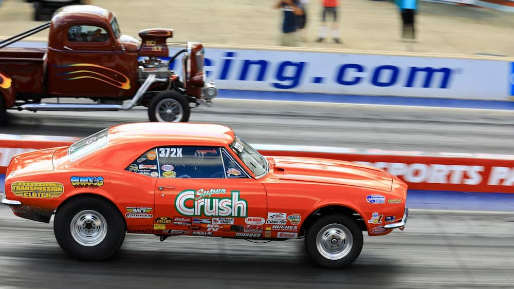 NHRA - National Hot Rod Association drag racing event at Summit Motorsports Park. Norwalk, Ohio, USA