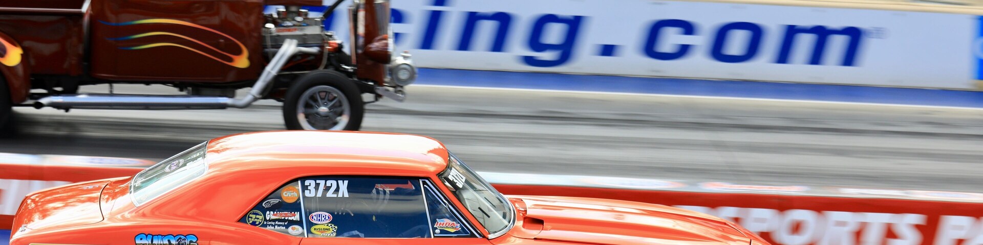 NHRA - National Hot Rod Association drag racing event at Summit Motorsports Park. Norwalk, Ohio, USA