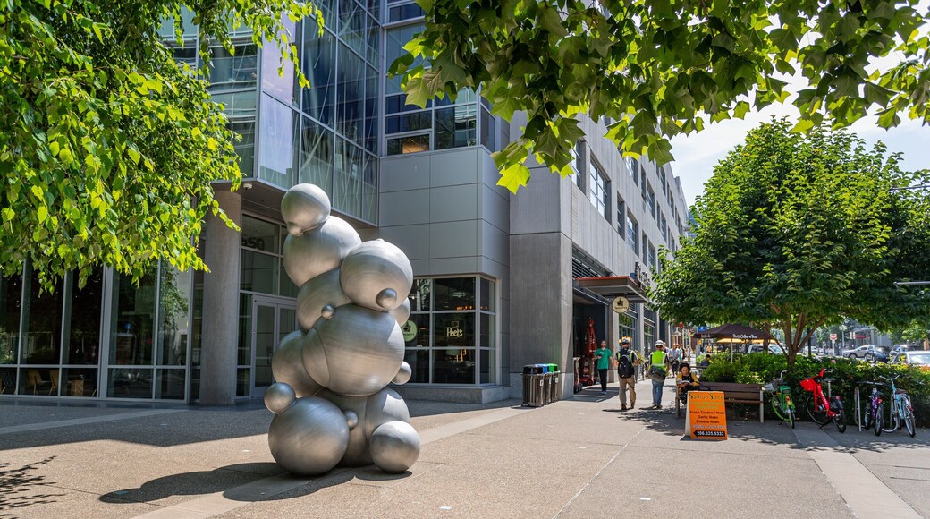 Amazon Corporate Headquarters featuring outdoor art