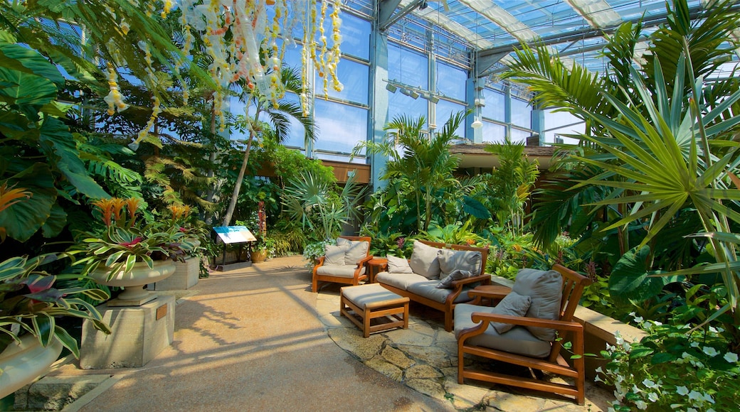 Reiman Gardens featuring interior views and a park