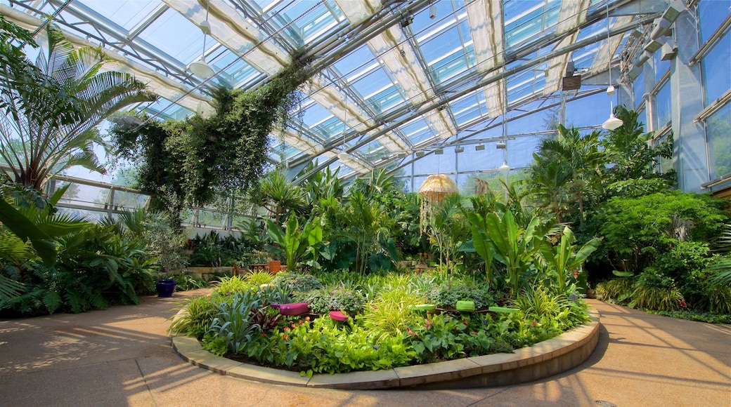 Reiman Gardens featuring a park and interior views