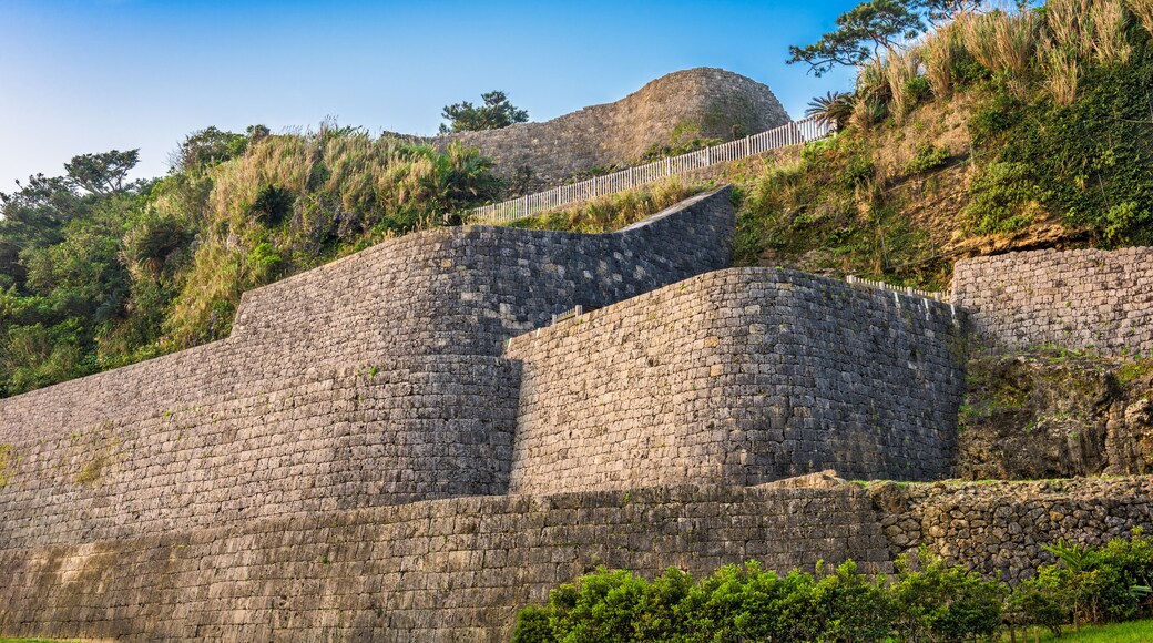 Urasoe Castle Ruins in Okinawa, Japan.