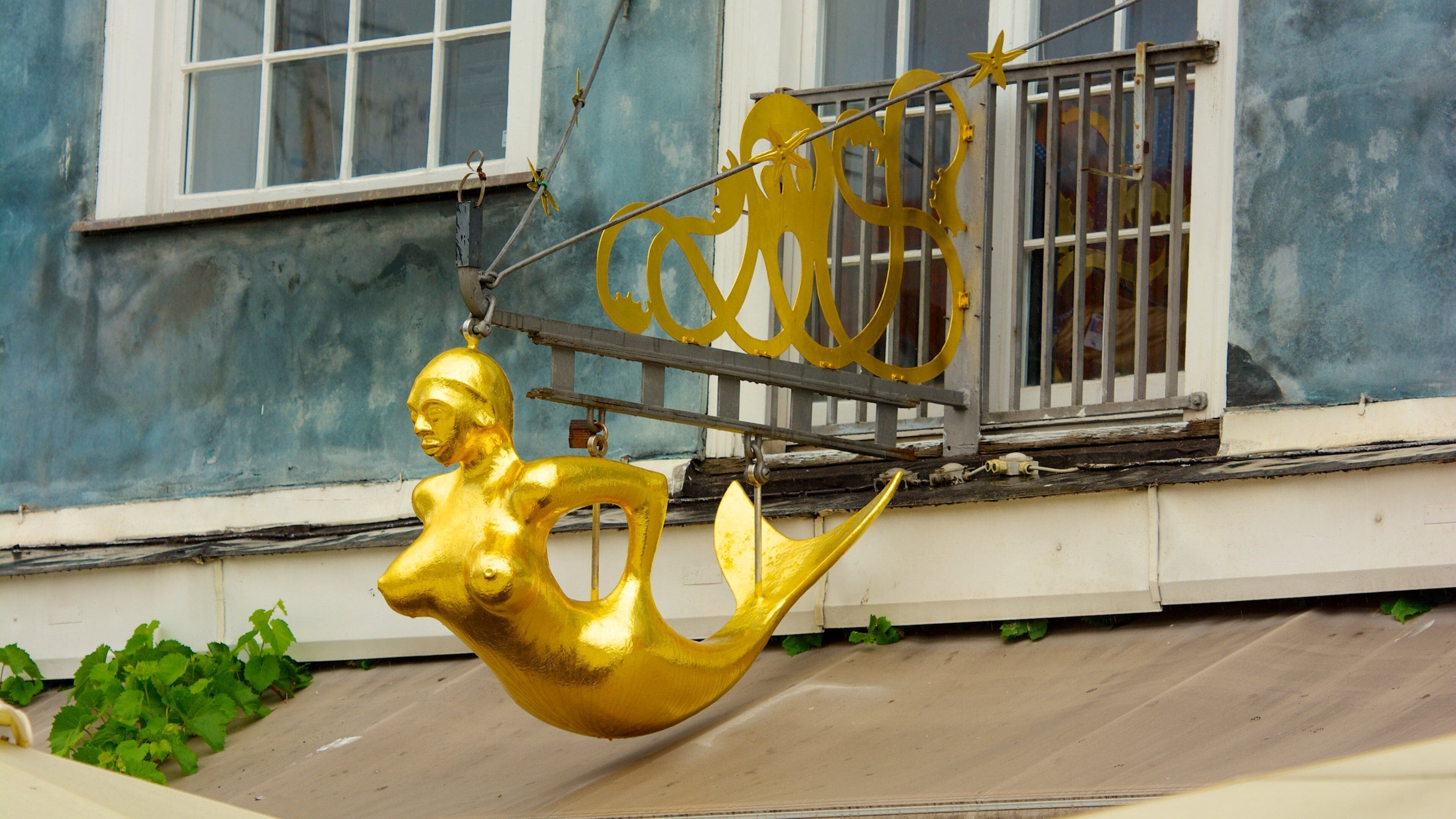 Nyhavn bevat kunst in de open lucht