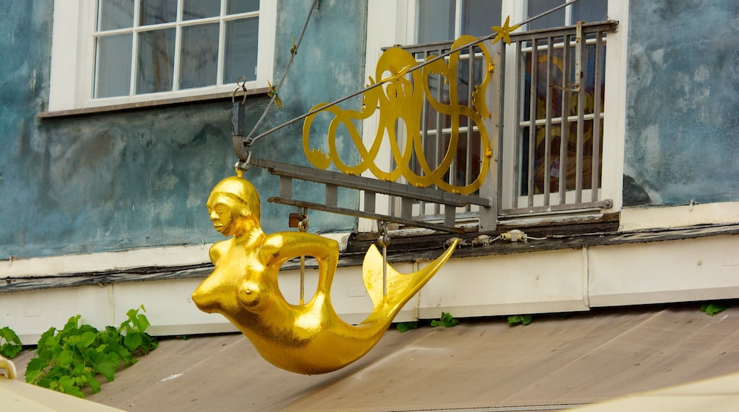 Nyhavn bevat kunst in de open lucht