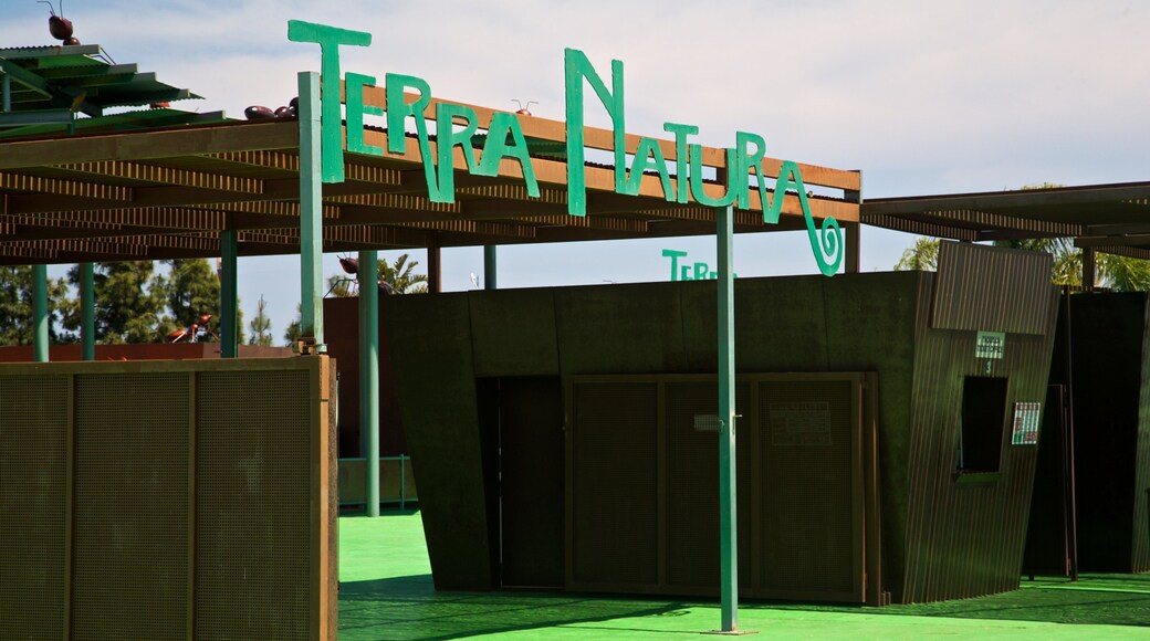 Terra Natura featuring signage