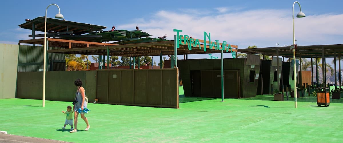 Terra Natura which includes signage as well as a family