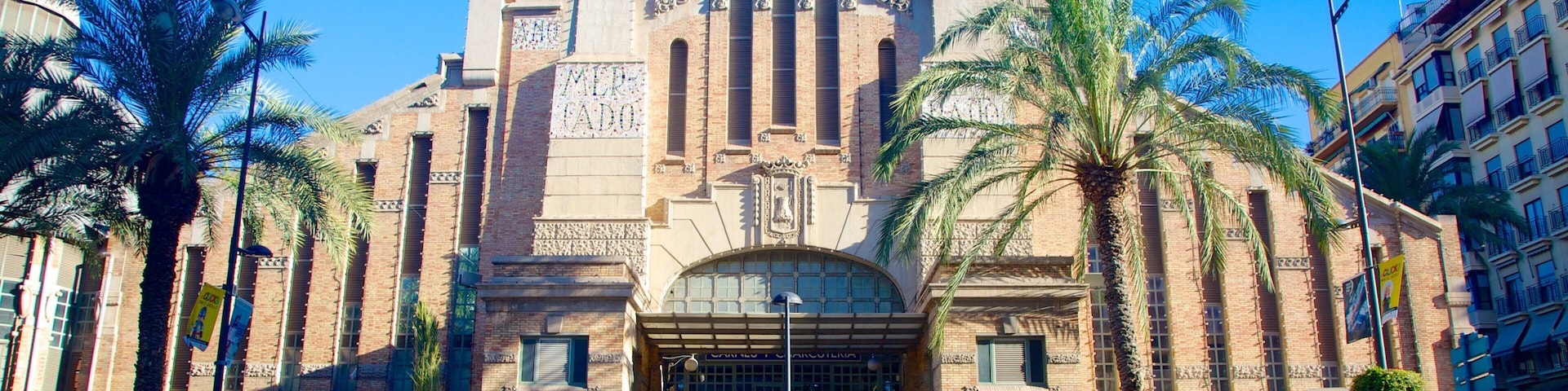 Mercado Central caracterizando uma cidade e mercados