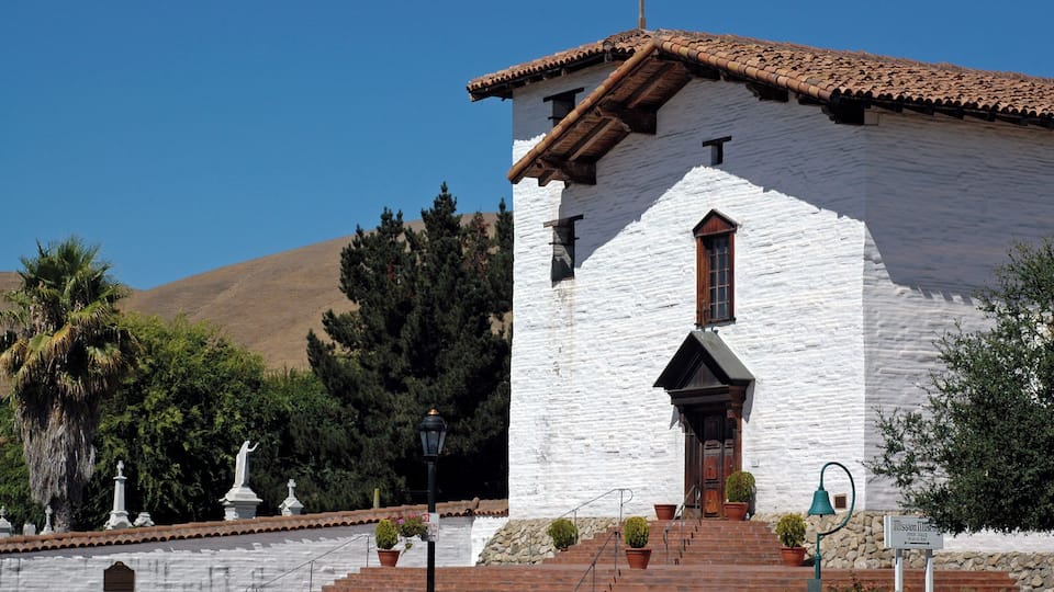 Mission San Jose was the 14th Spanish mission founded in California. It is in Fremont, California, USA. National Register of Historic Places NPS-71000131, California Registered Historical Landmark 334