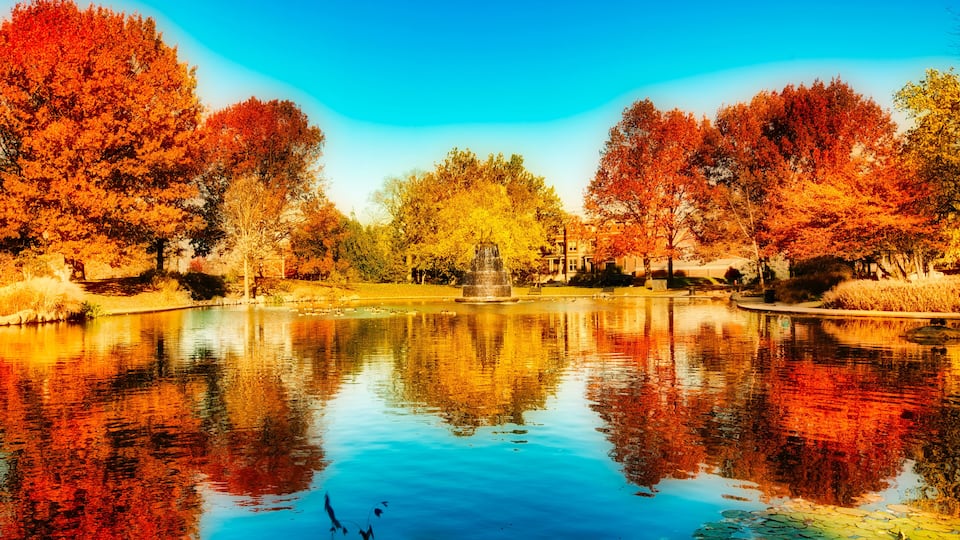 Goodale Park, located in the Victorian Village area of Columbus, Ohio, covers 32 acres and is the oldest park in the city.