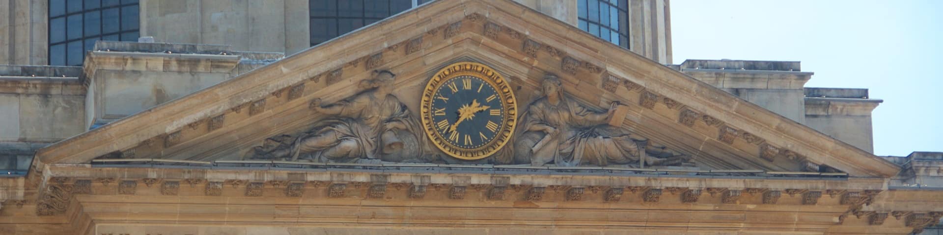 French Academy showing heritage architecture, heritage elements and signage
