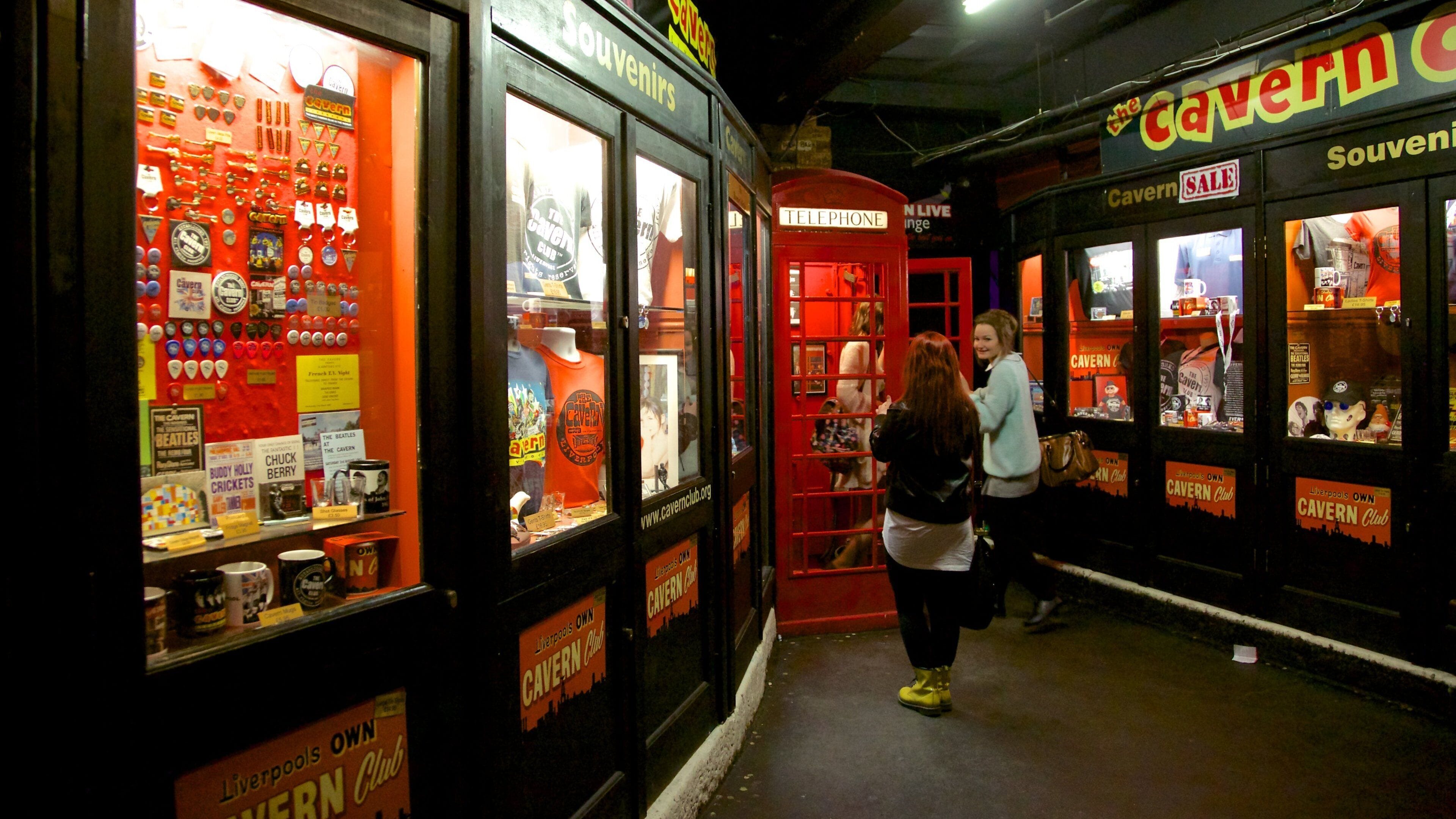 Cavern Club which includes interior views