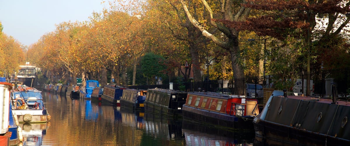 Little Venice featuring syksyn värit, joki tai puro ja veneily