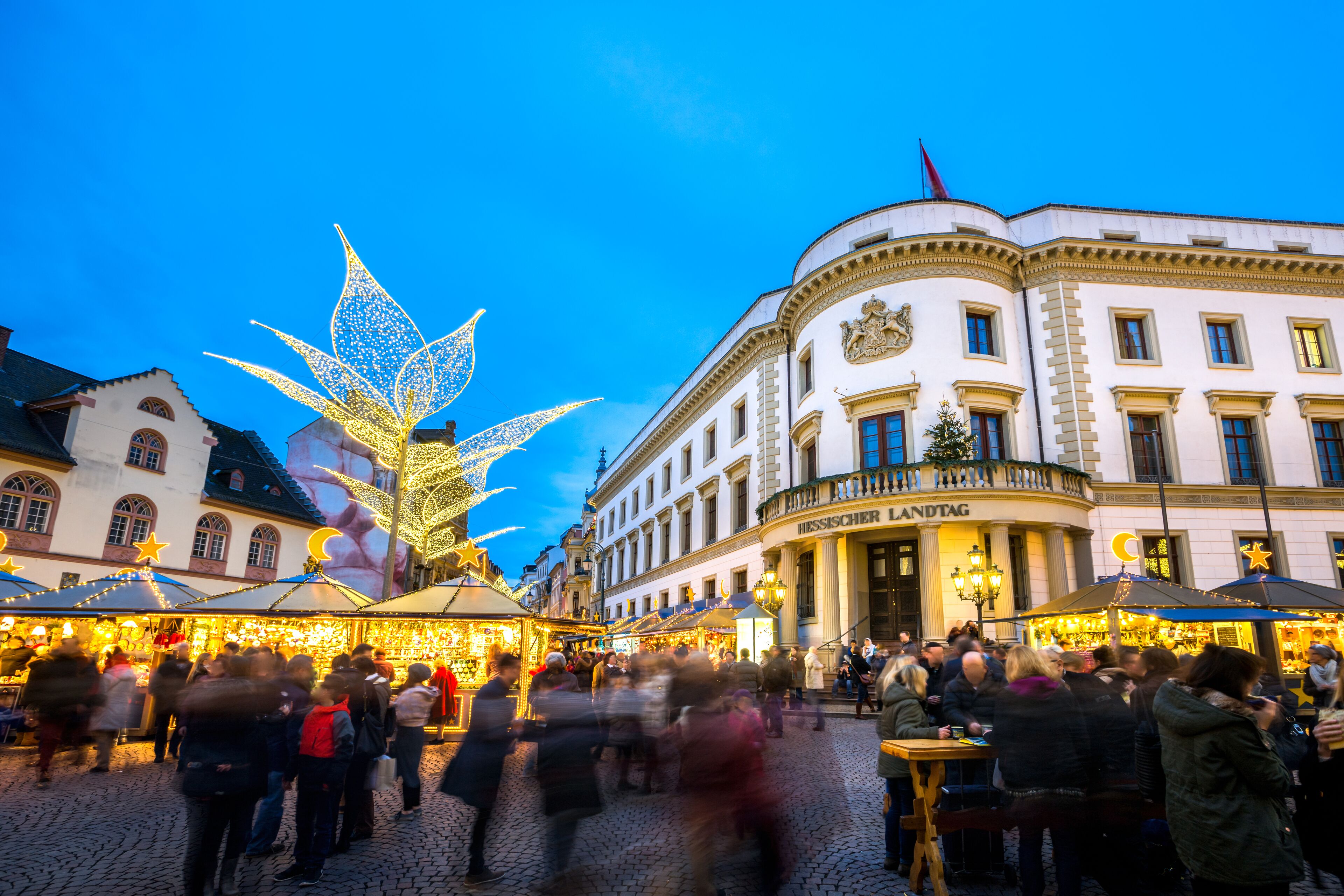 Sternschnuppenmarkt, Christmas, Market, Weihnachtsmarkt, Wiesbaden; Shutterstock ID 508653826; Purchase Order: -