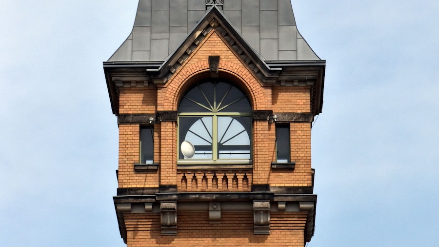 Turm einer ehemaligen Brauerei in Berlin