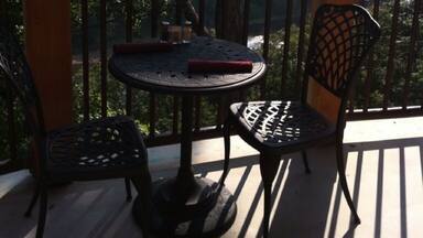 Great view from balcony