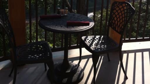 Great view from balcony