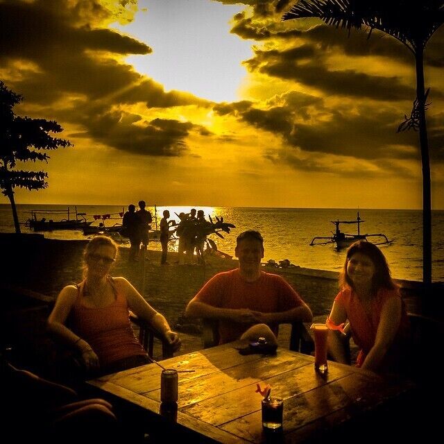 Enjoying cocktails at the beach in Lovina, Bali around #goldenhour 

Lovina’s black sand beaches are quite lovely and lend themselves well to exploration on foot at a leisurely pace.

#inspiringtravellers