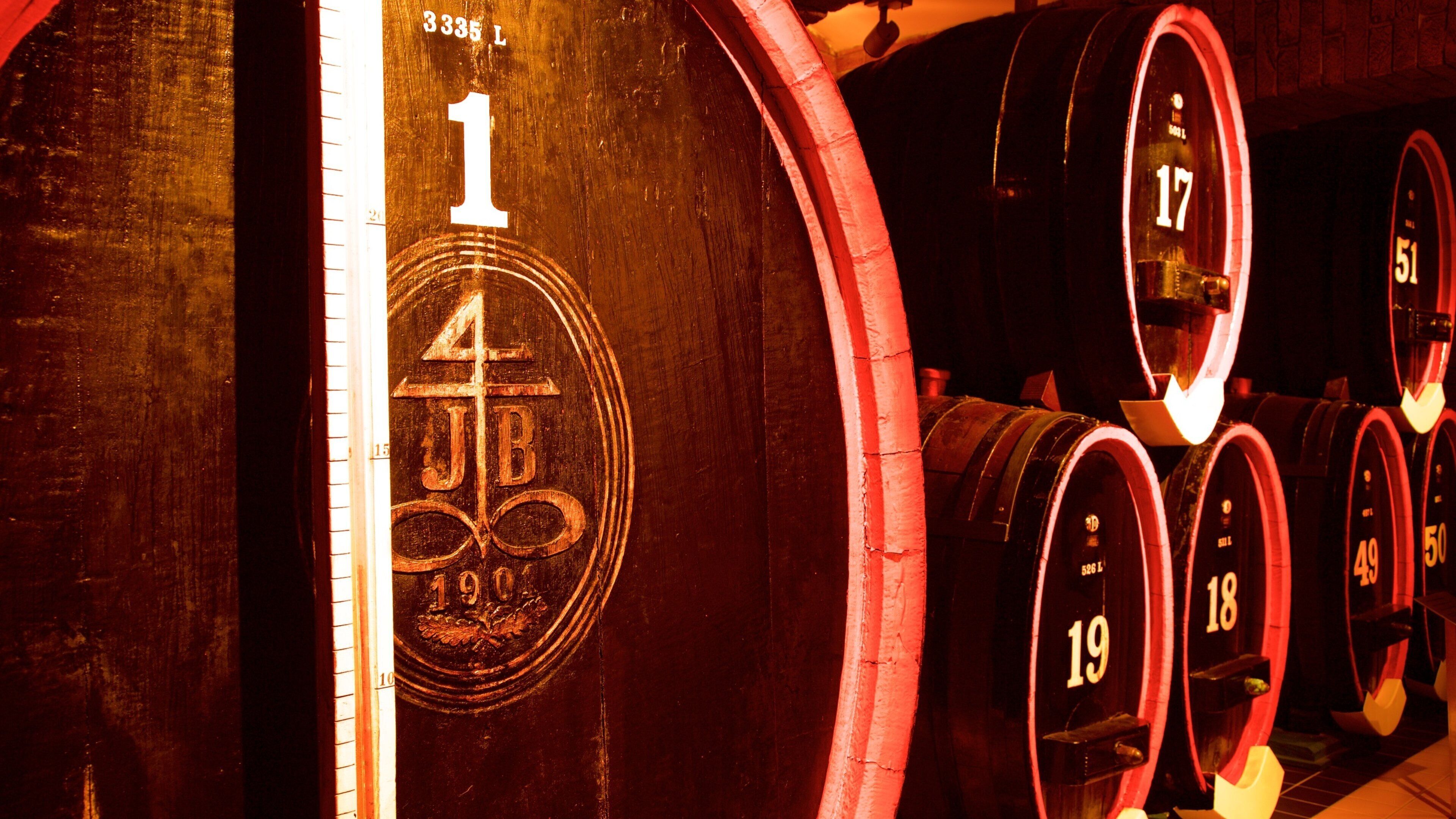 Jan Becher Museum showing interior views