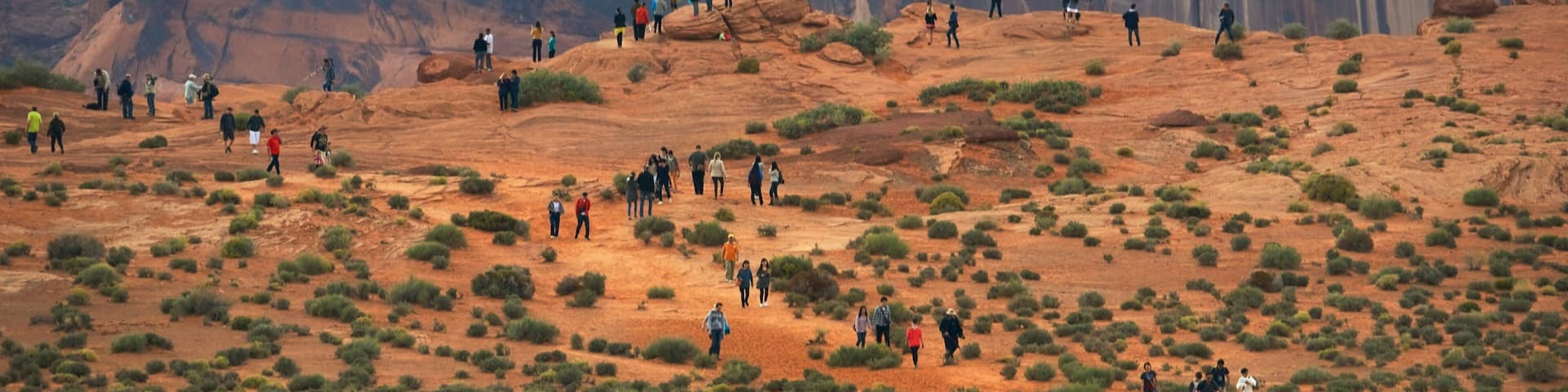 Horseshoe Bend which includes desert views, a gorge or canyon and tranquil scenes
