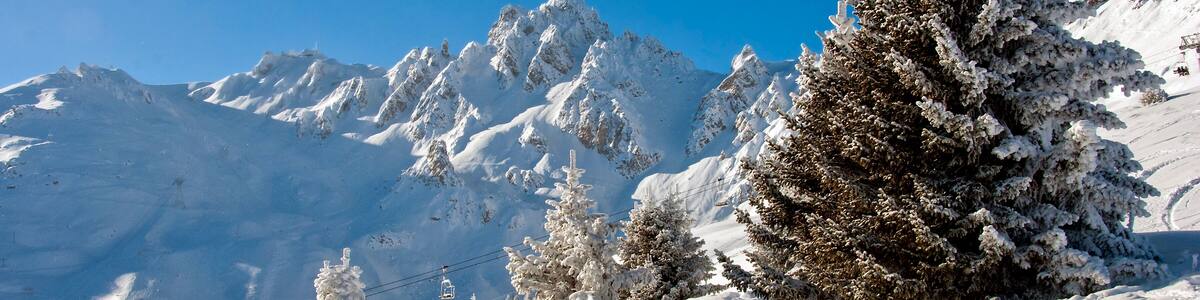 Courchevel 1850 3 Valleys ski area French Alps France