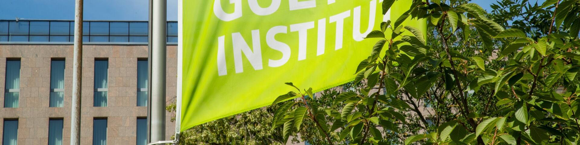 Goethe Institute which includes signage