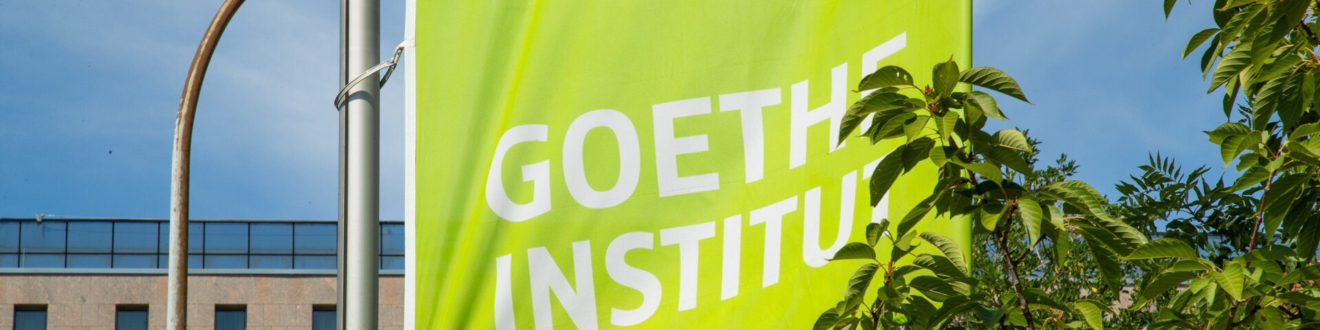 Goethe Institute which includes signage