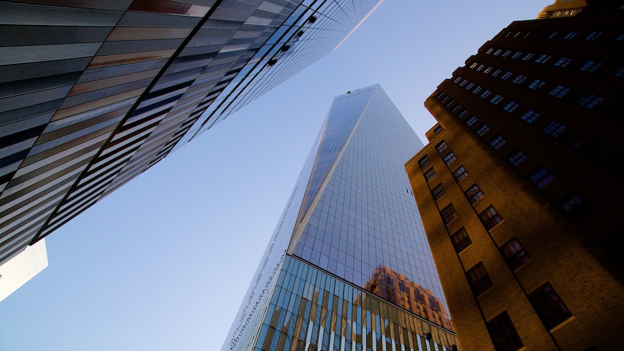 One World Trade Center featuring a high rise building