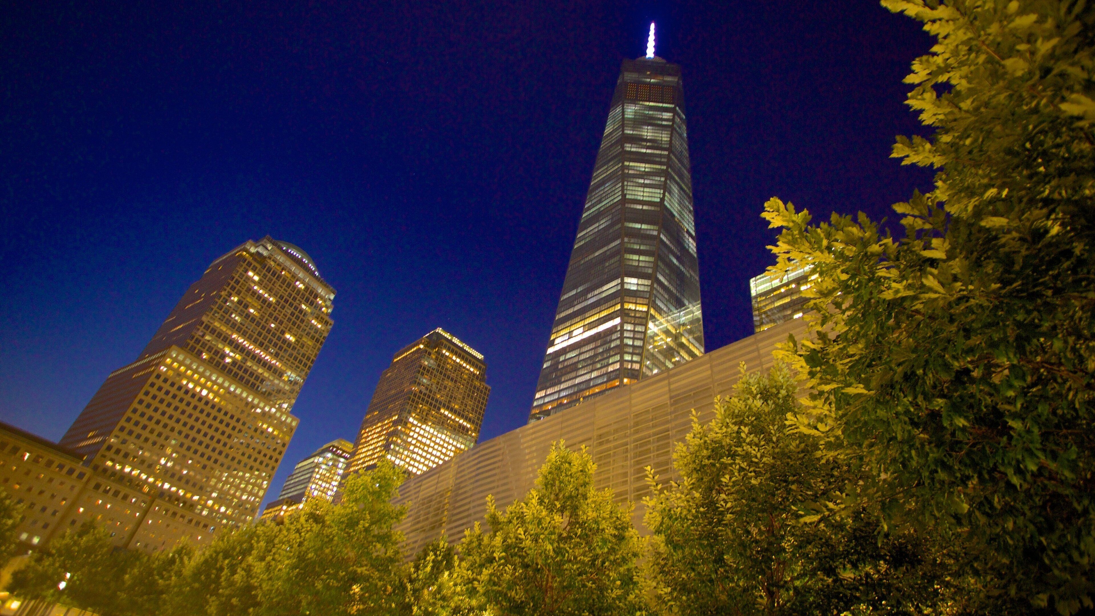 One World Trade Center which includes a city