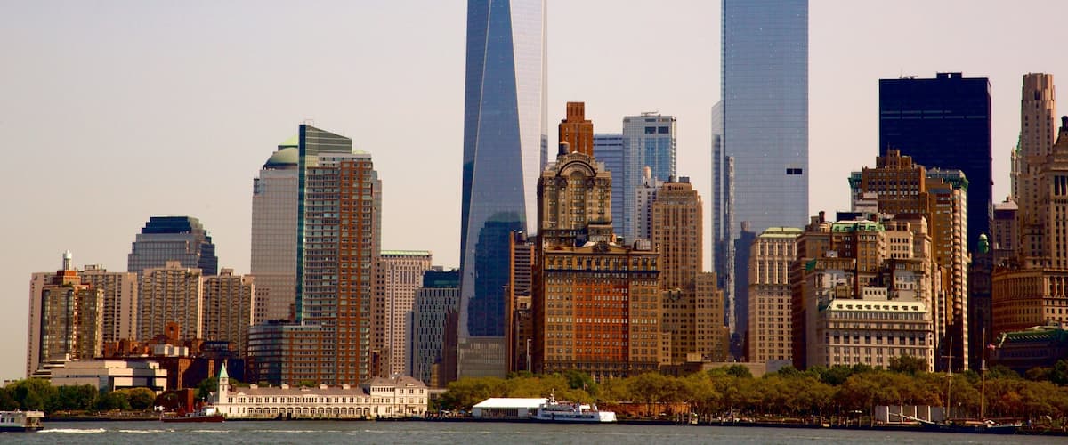 One World Trade Center featuring a city