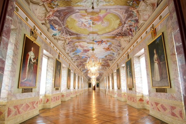 Ludwigsburg Palace featuring art, chateau or palace and interior views