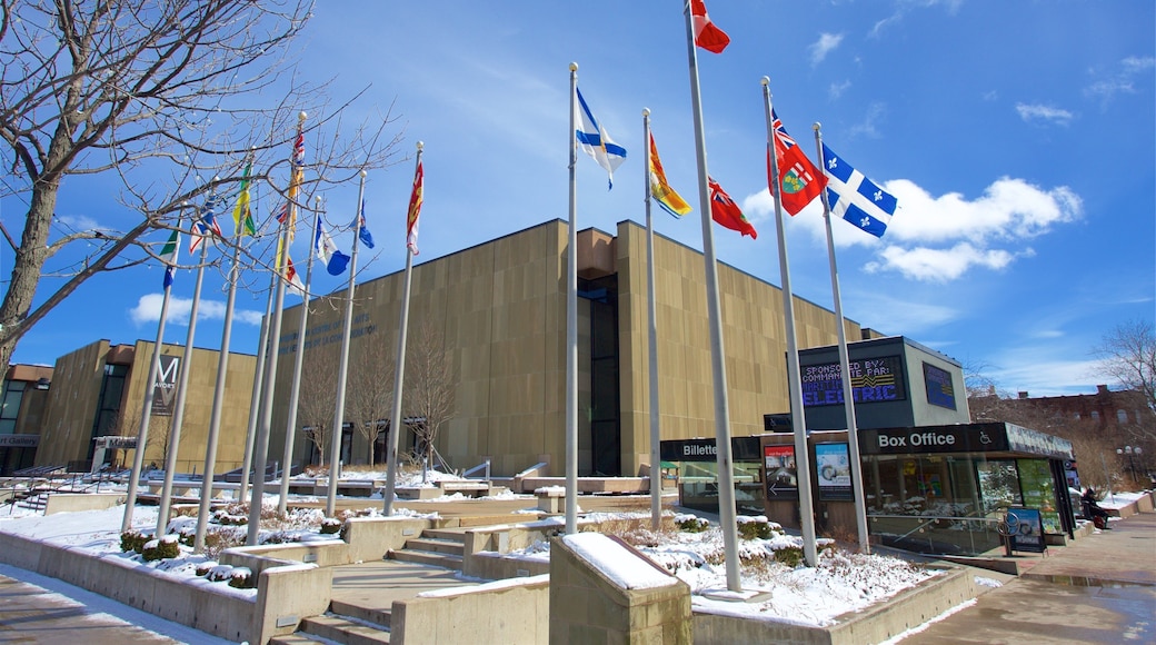 Confederation Centre of the Arts which includes theater scenes
