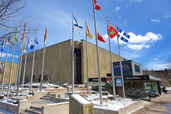 Confederation Centre of the Arts which includes theater scenes