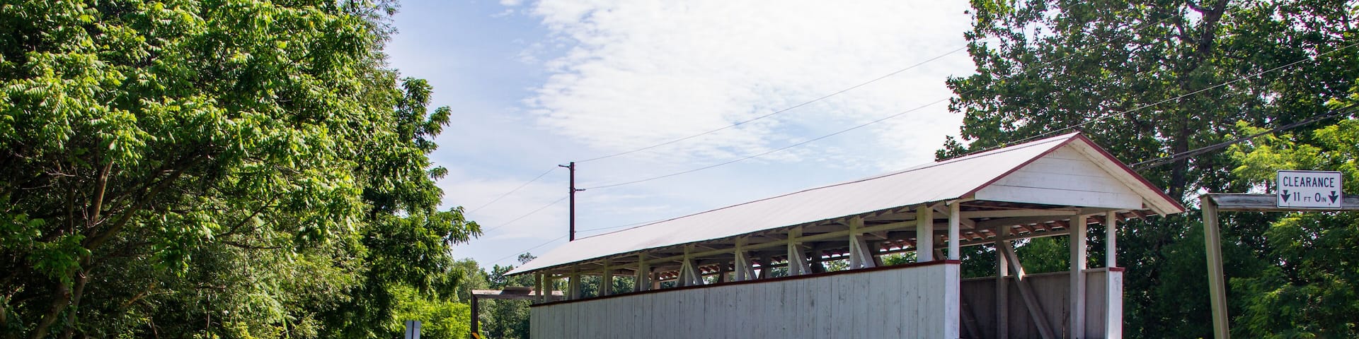 Snooks Covered Bridge in Bedford County, Pennsylvania