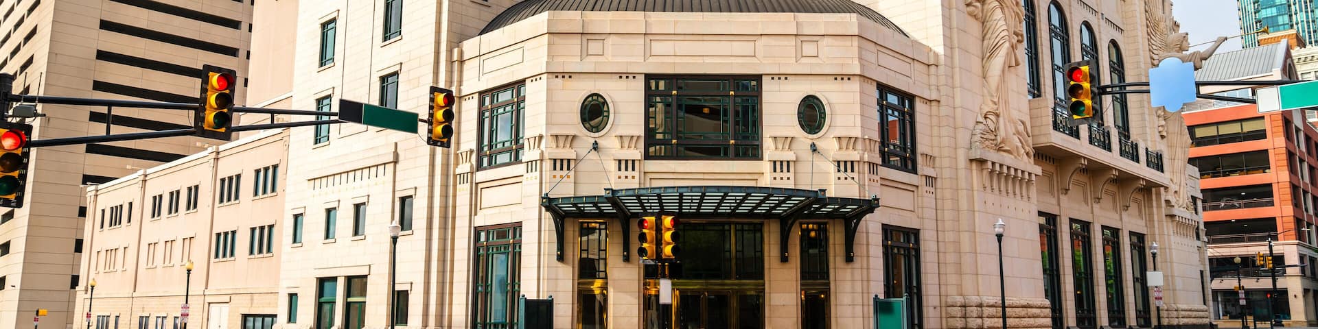 Bass Performance Hall in downtown Fort Worth - Texas, United States