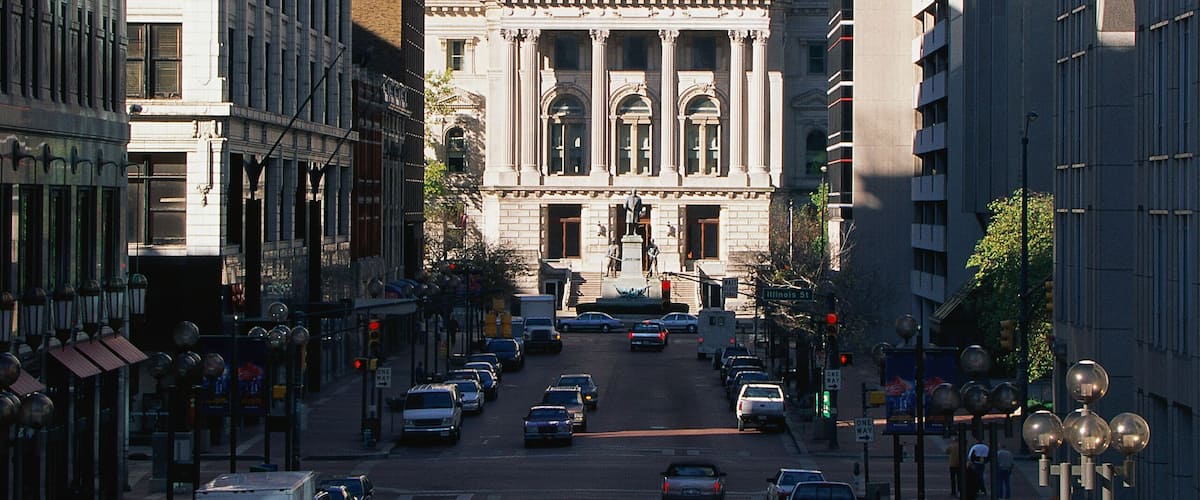 Indianapolis state capitol building