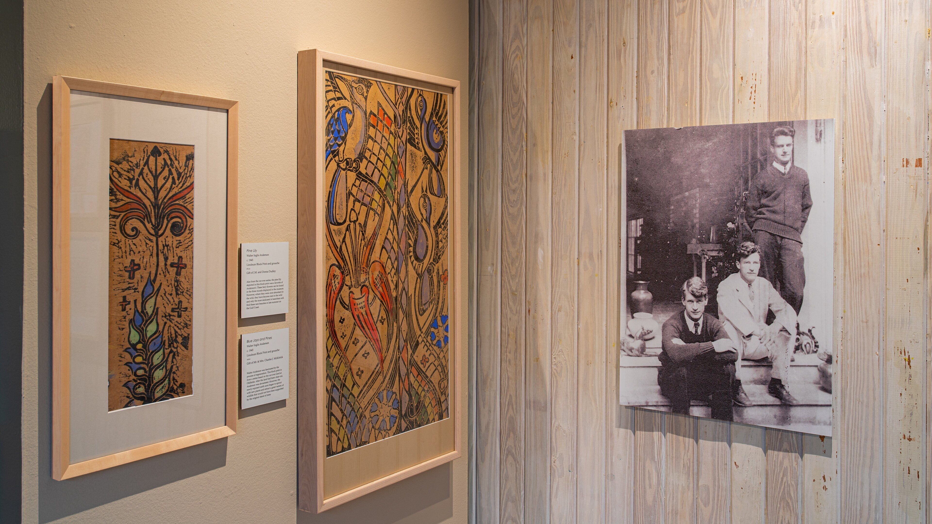 Walter Anderson Museum of Art which includes art and interior views