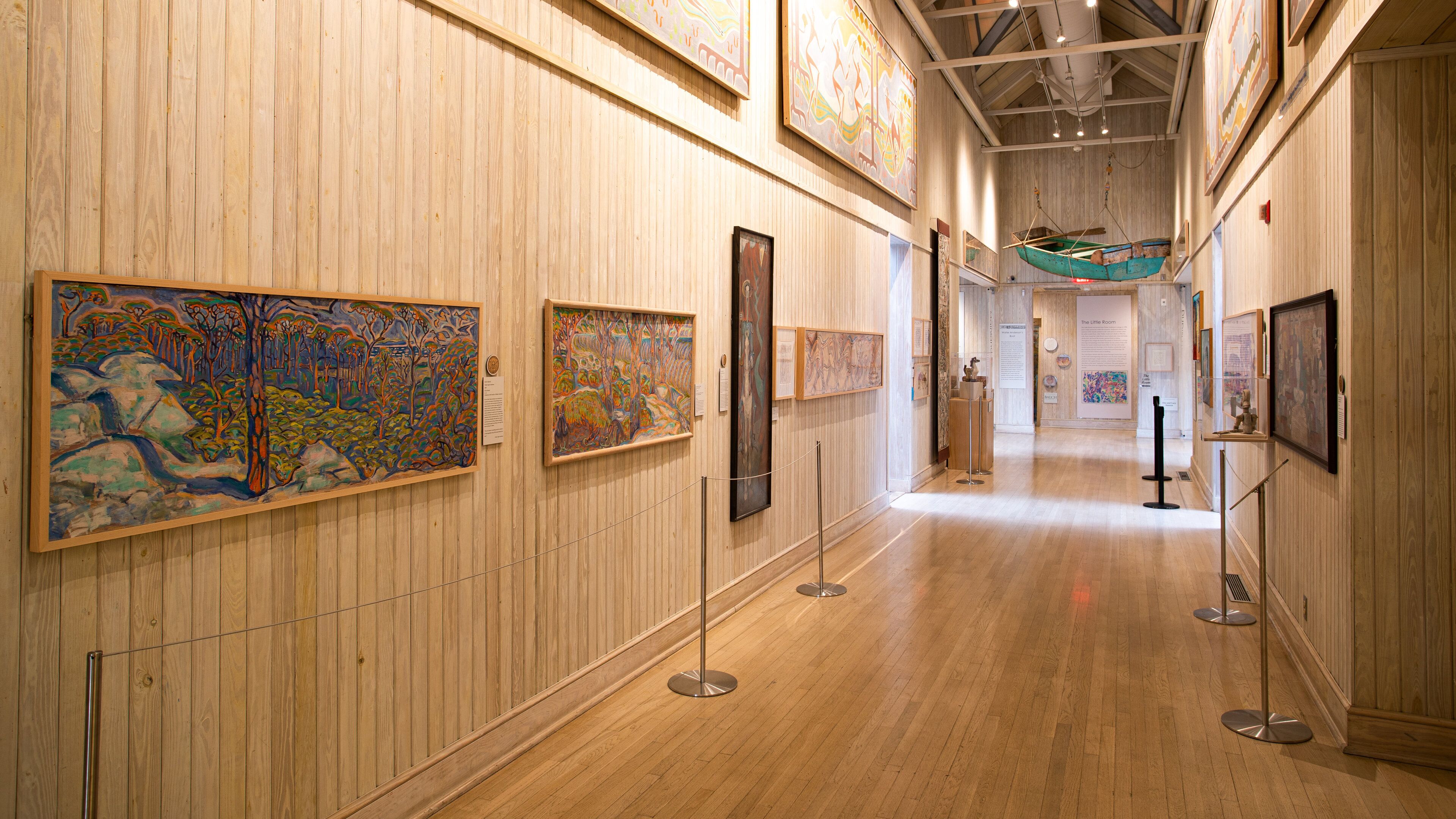 Walter Anderson Museum of Art which includes art and interior views