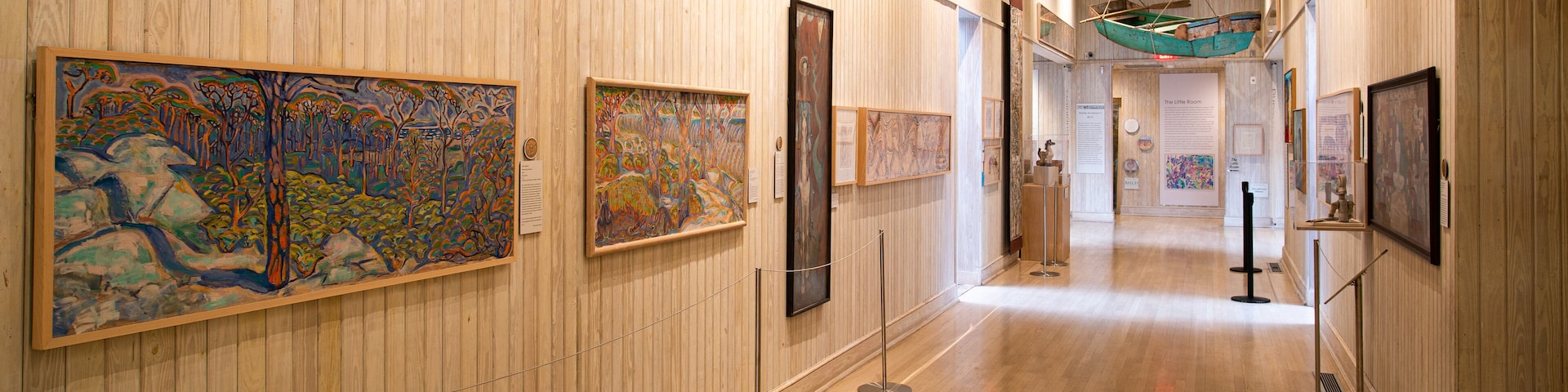 Walter Anderson Museum of Art which includes art and interior views