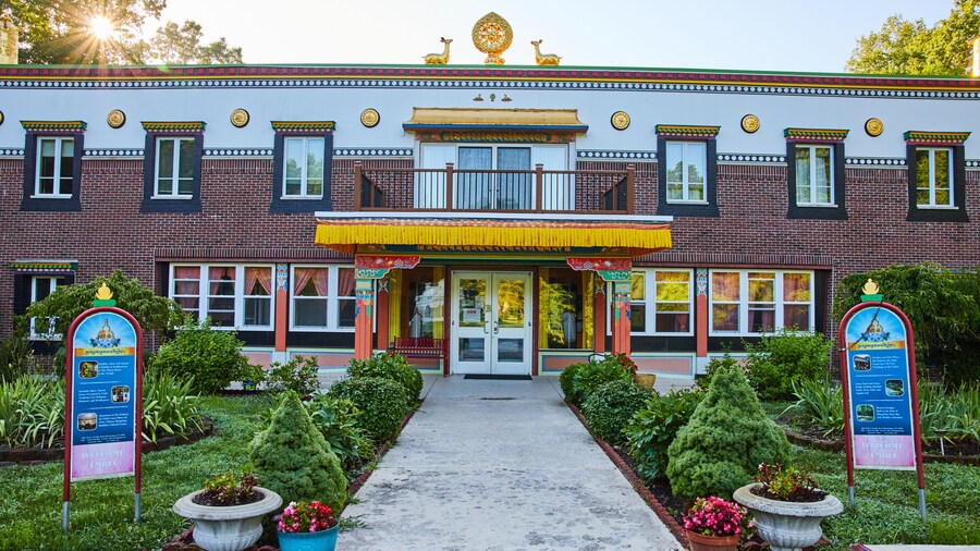 Tibetan Mongolian Buddhist Cultural Center in Bloomington Indiana