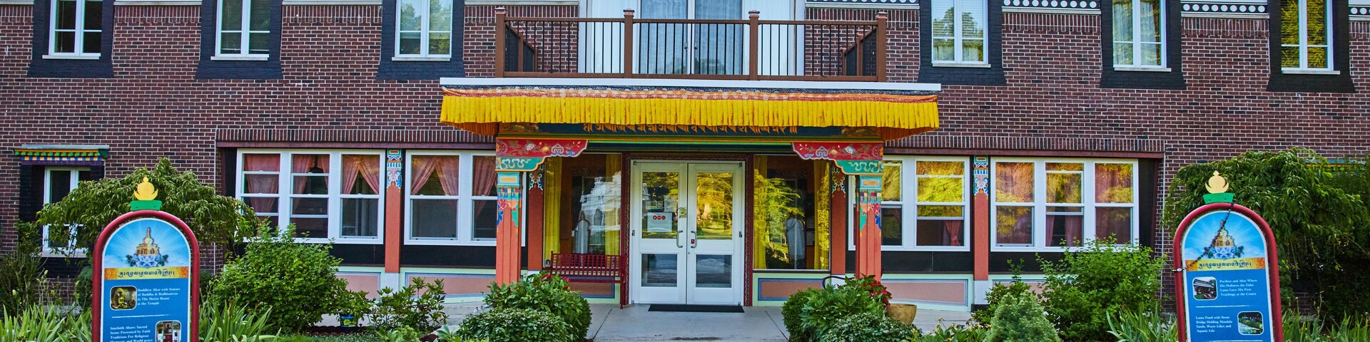 Tibetan Mongolian Buddhist Cultural Center in Bloomington Indiana